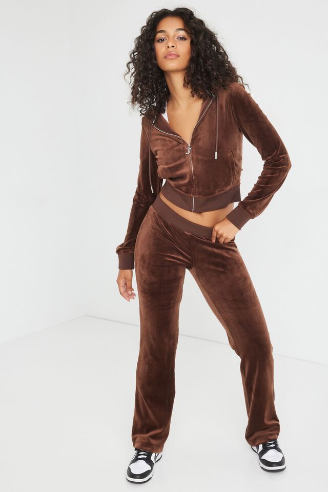 Juicy Couture have launched a velour tracksuit collection with Topshop